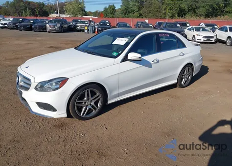 2015 Mercedes-Benz E 350 4Matic из США, поврежденный, VIN WDDHF8JB7FB094476